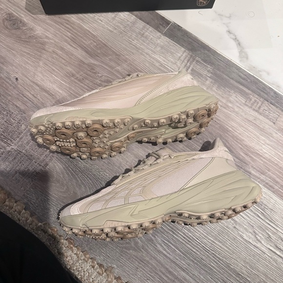 Puma Spirex Premium Sneaker in Putty-Prairie Tan - Picture 5 of 9